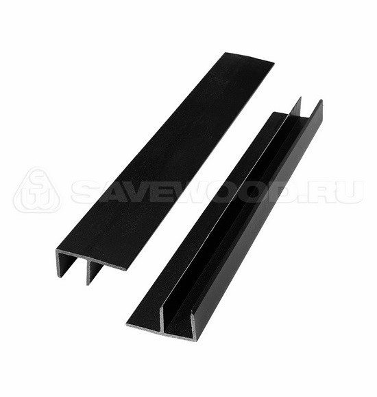 F-профиль ДПК Savewood – Чёрный купить в Березниках