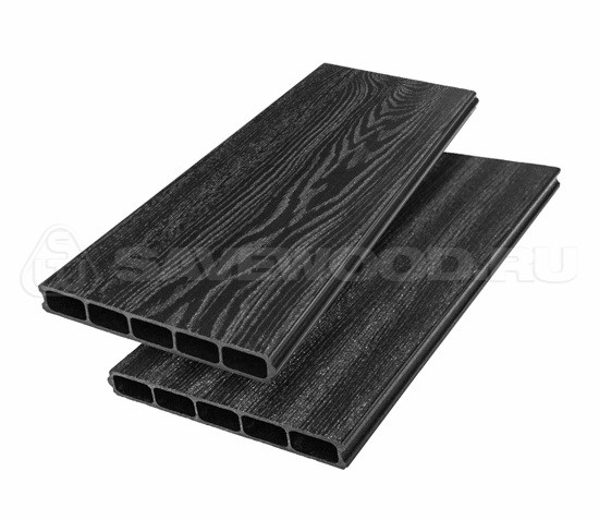 Грядочная доска ДПК 3D Savewood SW Rumex Чёрный купить в Березниках