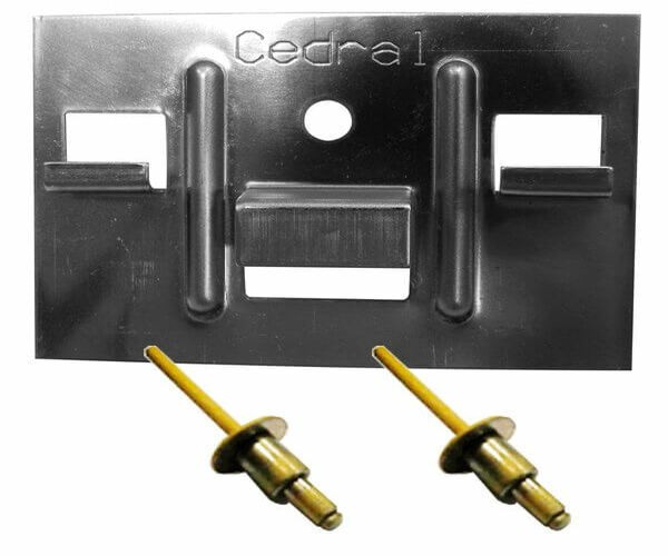 КЛЯММЕР + ЗАКЛЁПКА ДЛЯ CEDRAL CLICK 250 ШТ купить в Березниках