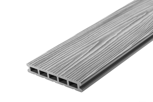 Террасная доска из ДПК RusDecking Unodeck Mogano - Серый купить в Березниках