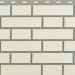 Фасадная панель Альта-Профиль, Кирпич Клинкерный, Белый купить в Березниках