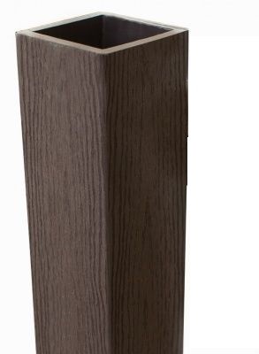 Столб опорный Woodvex Co-Extrusion Венге купить в Березниках