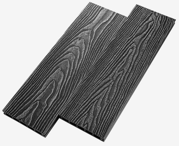 Террасная доска из ДПК RusDecking Unodeck Vintage - Графит купить в Березниках