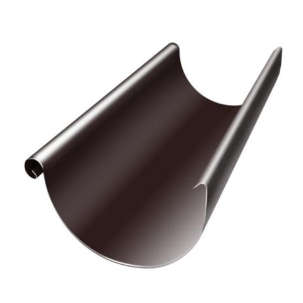 Водосток Grand Line 125x90 – Желоб 3м RAL 8017 купить в Березниках