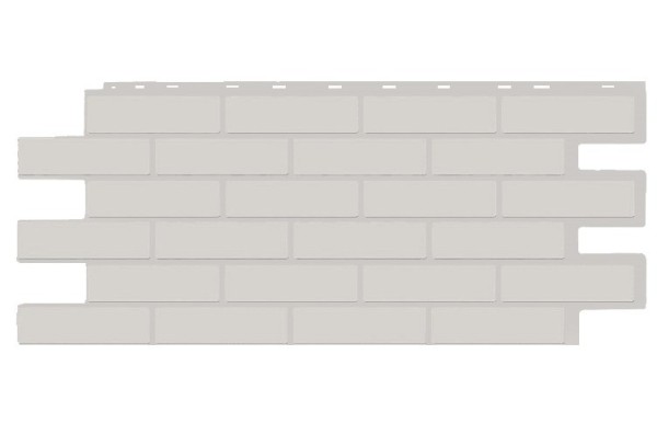 Фасадная панель T-Siding Кирпич Модерн Эко Уайт купить в Березниках
