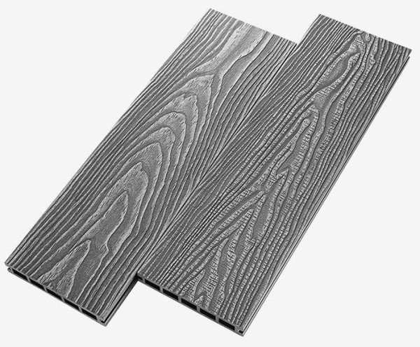 Террасная доска из ДПК RusDecking Unodeck Vintage - Серый купить в Березниках