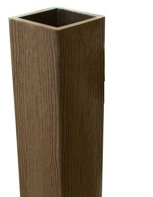 Столб опорный Woodvex Co-Extrusion Кофе купить в Березниках