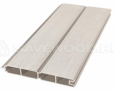 Заборный профиль из ДПК Savewood SW Agger матовый бежевый купить в Березниках